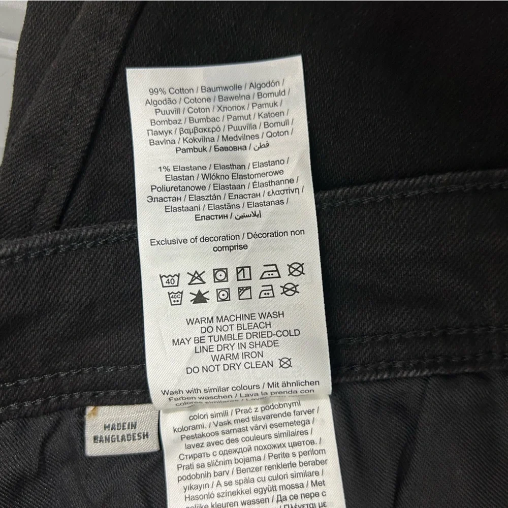 NWT Jack & Jones Men's Slim Glenn Black Jeans Size 46 - Picture 7 of 7